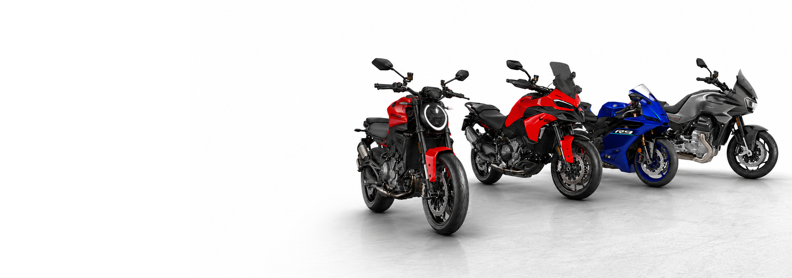 Kolekcja motocykli sportowych i adventure